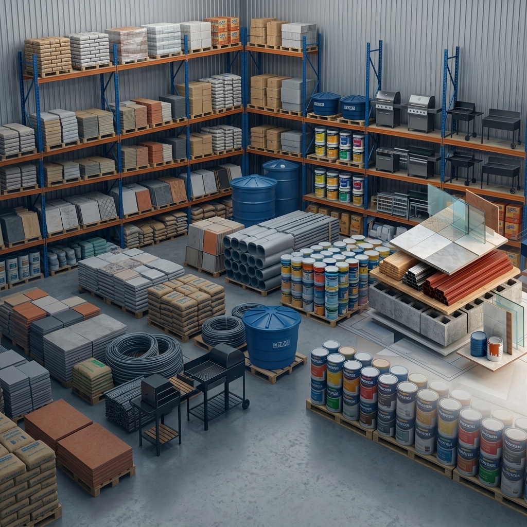 Loja Potencial Lar e Construção - Materiais de Construção no Eldorado São Paulo